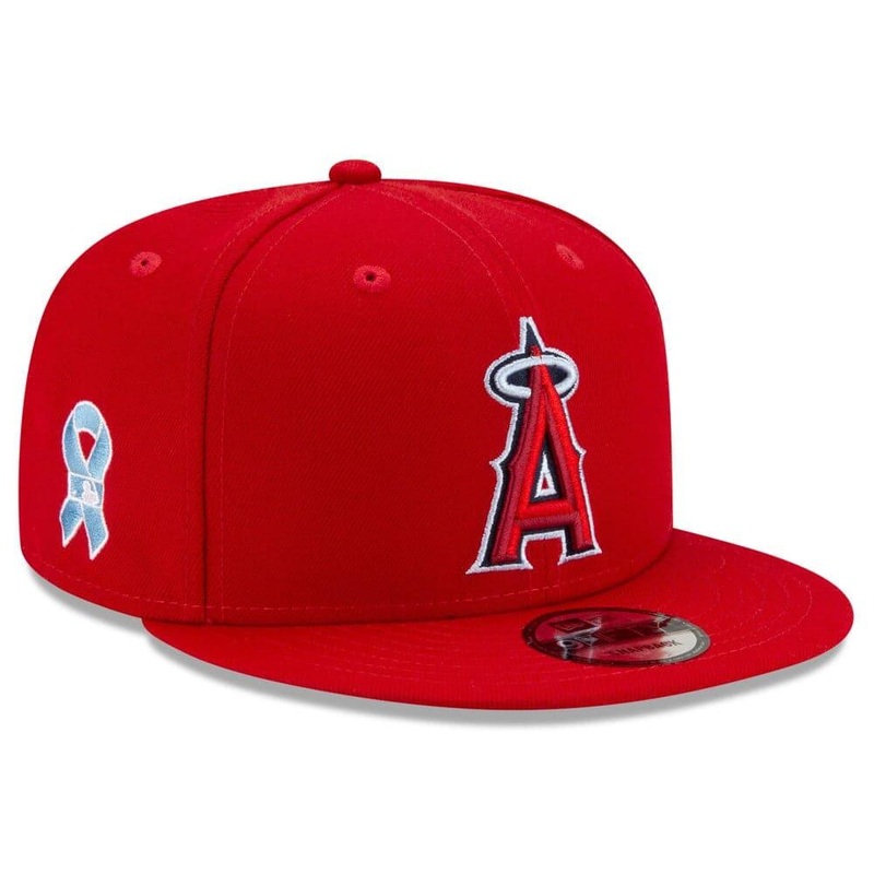 Los Angeles Angels New Era MLB 2021 Fathers Day 9FIFTY Snapback Hat – Red