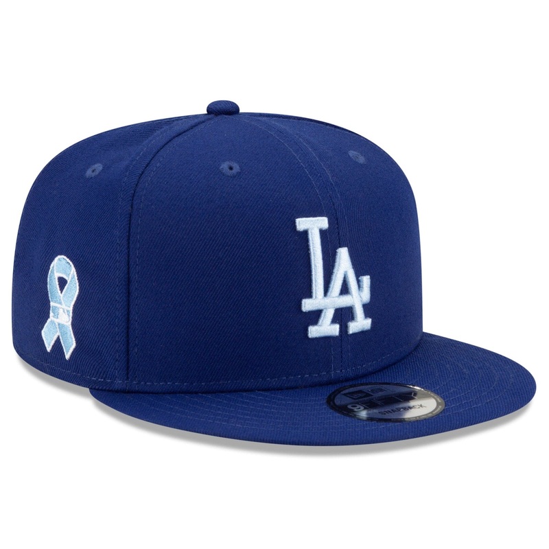 Los Angeles Dodgers New Era MLB 2021 Fathers Day 9FIFTY Snapback Hat – Blue