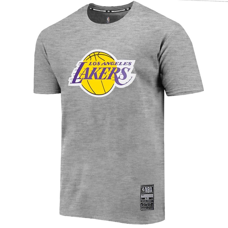 Los Angeles Lakers Outerstuff NBA Team Logo T-Shirt – Grey Marle