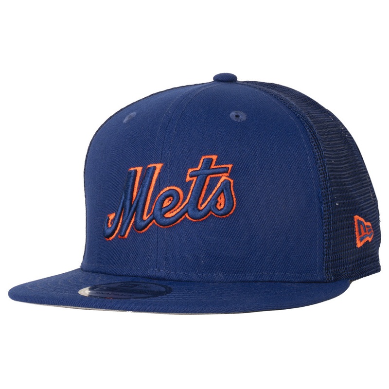 MLB New York Mets New Era Shadowline 9FIFTY Snapback Trucker Hat – Blue