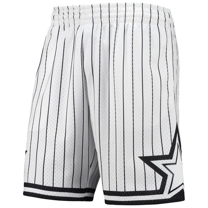Orlando Magic Mitchell & Ness NBA Black & White Swingman Shorts – White