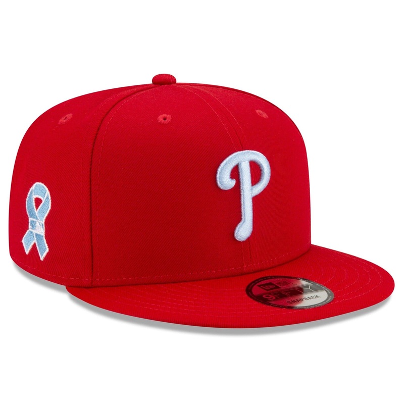 Philadelphia Phillies New Era MLB 2021 Fathers Day 9FIFTY Snapback Hat – Red