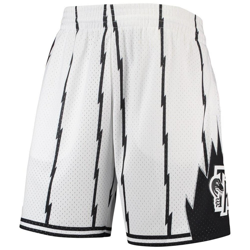 Toronto Raptors Mitchell & Ness NBA Black & White Swingman Shorts – White