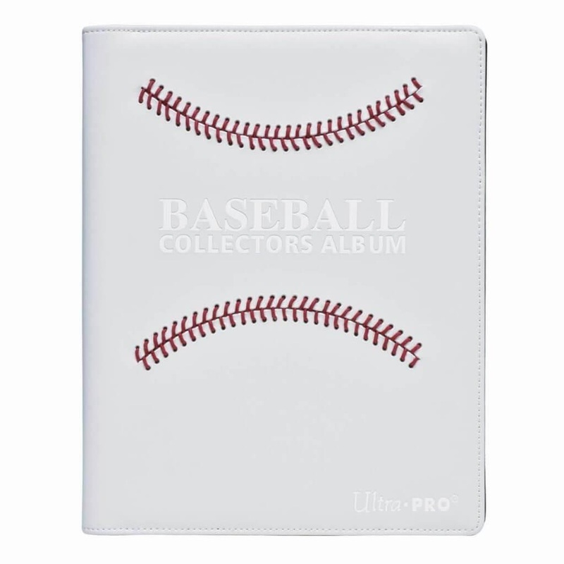Ultra Pro Baseball Trading Card Premium 180 Card PRO Binder – White
