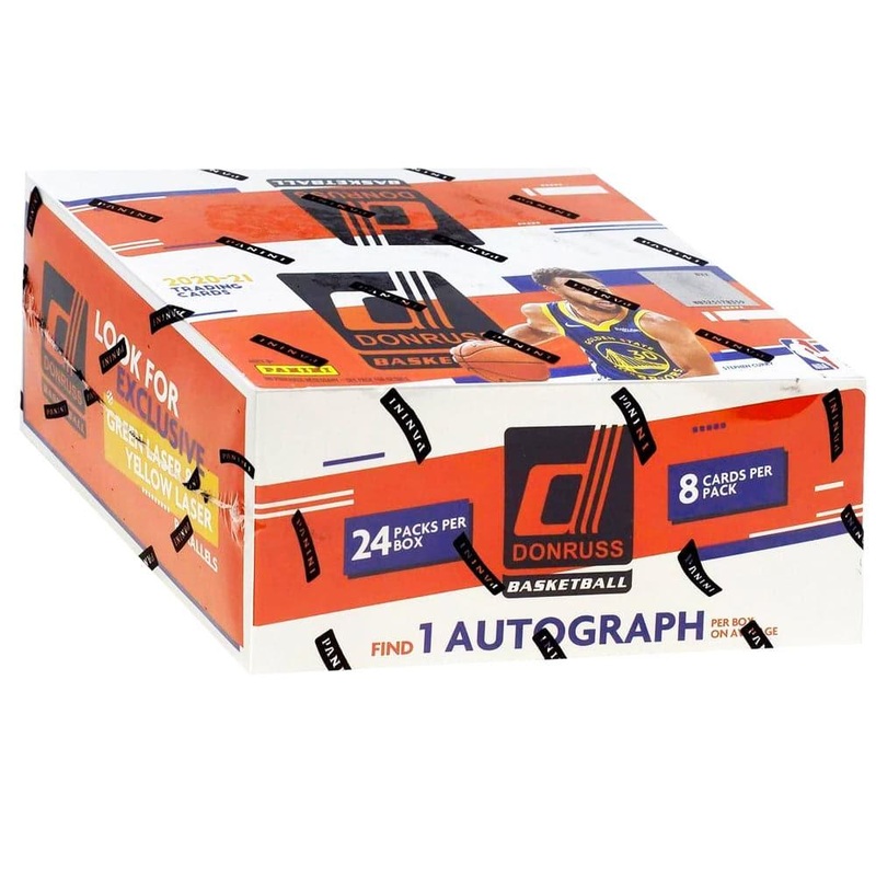 2020-21 NBA Panini Donruss Basketball Retail Box – 24 Pack Trading Cards