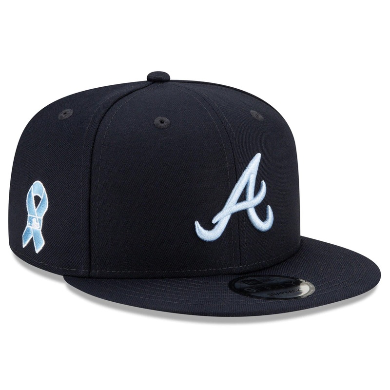 Atlanta Braves New Era MLB 2021 Fathers Day 9FIFTY Snapback Hat – Navy