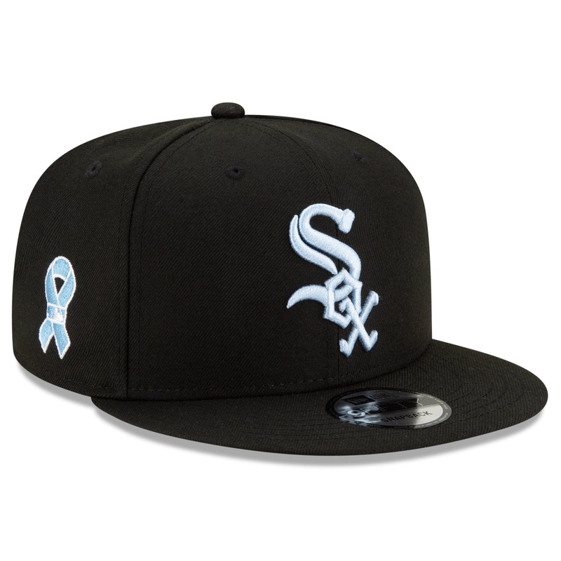 Chicago White Sox New Era MLB 2021 Fathers Day 9FIFTY Snapback Hat – Black