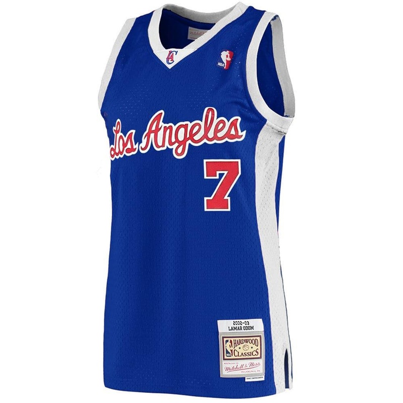 Lamar Odom Los Angeles Clippers Mitchell & Ness NBA 02-03 Road Swingman Jersey – Blue