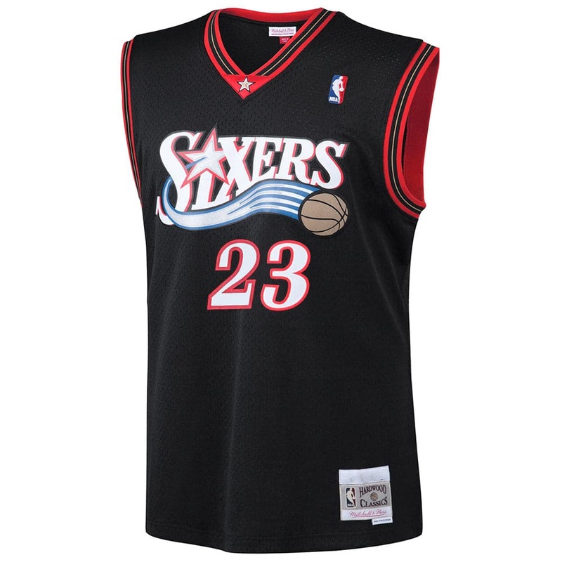 Lou Williams Philadelphia 76ers Mitchell & Ness NBA 05-06 Road Swingman Jersey – Black