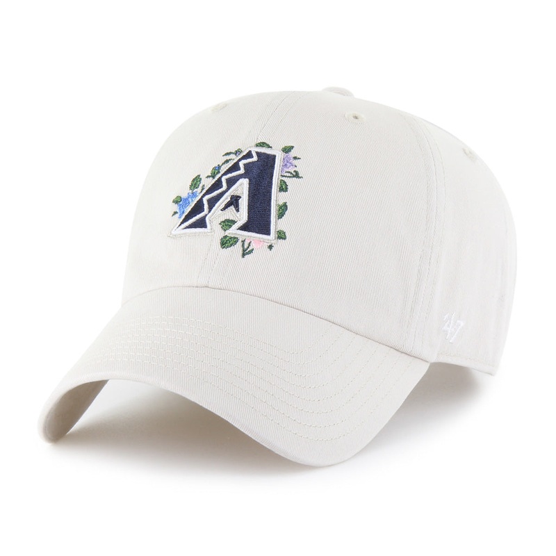 MLB Arizona Diamondbacks ’47 Bryony Clean Up Hat – Ivory