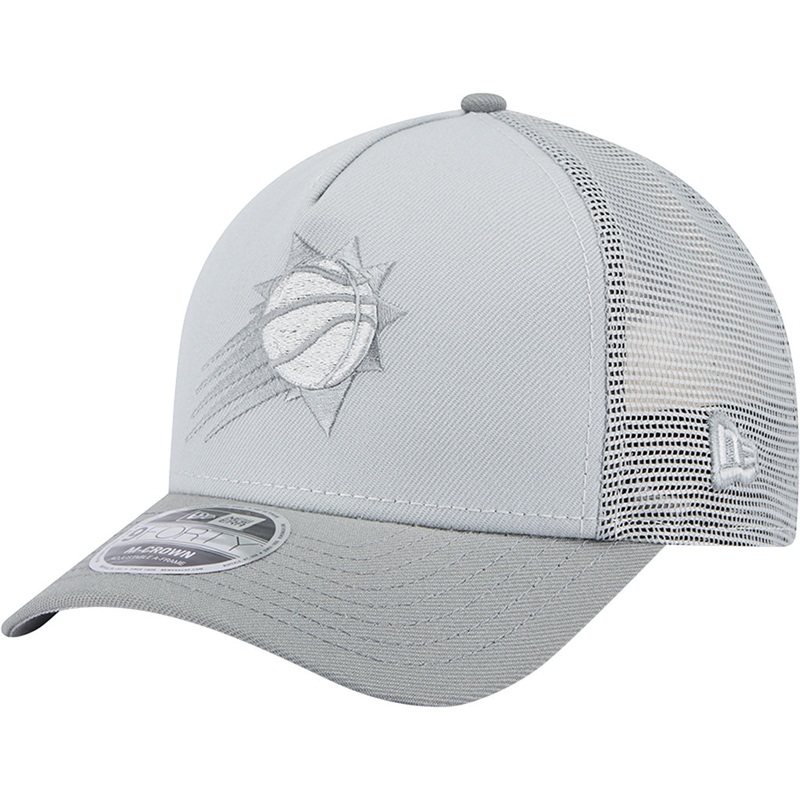 NBA Phoenix Suns New Era Gray Tonal 9FORTY M-Crown Snapback Trucker Hat – Gray