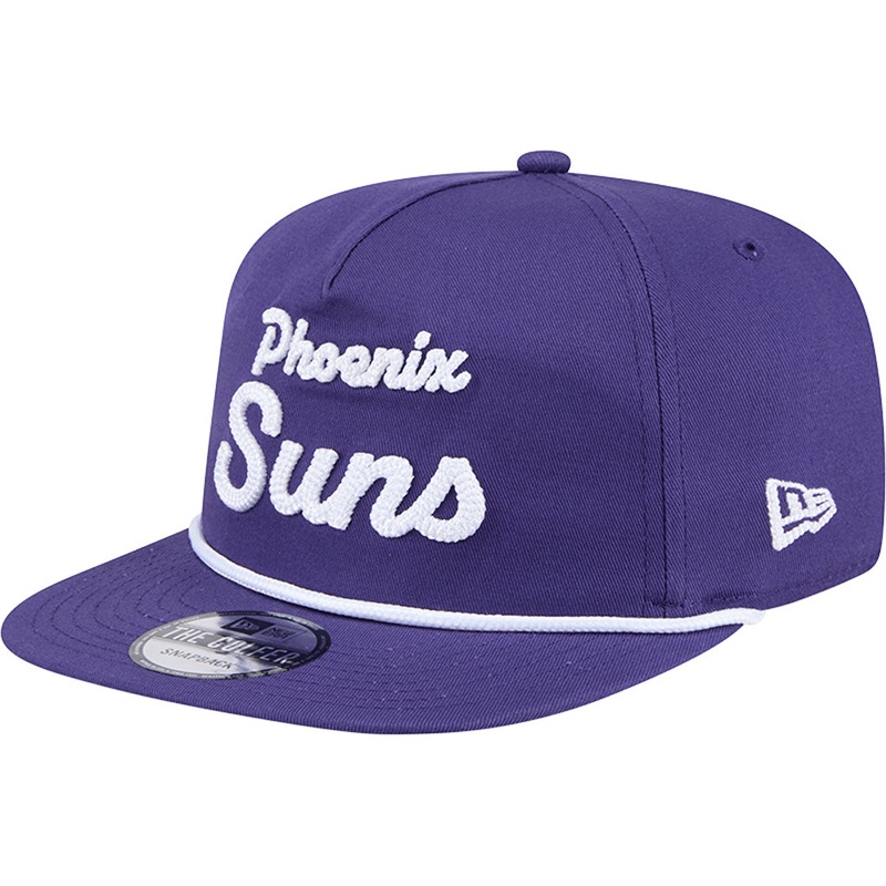 NBA Phoenix Suns New Era Team Text Golfer Snapback Hat – Purple