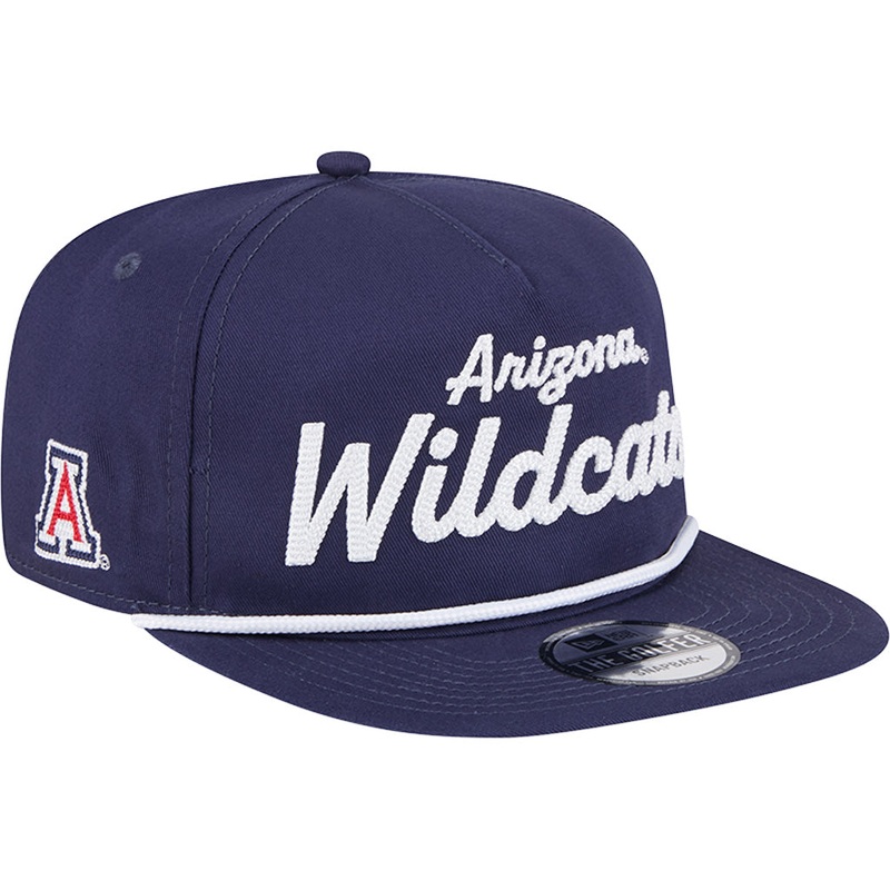 NCAA Arizona Wildcats New Era Team Text Golfer Snapback Hat – Navy