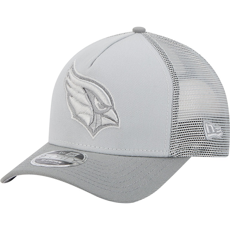 NFL Arizona Cardinals New Era Gray Tonal 9FORTY M-Crown Snapback Trucker Hat – Gray