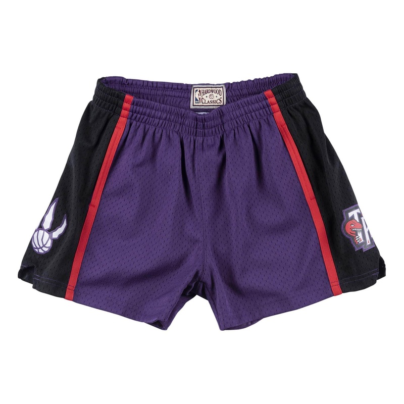 Womens Toronto Raptors Mitchell & Ness NBA Jump Shot Shorts – Purple
