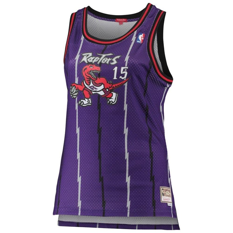 Womens Vince Carter Toronto Raptors Mitchell & Ness NBA Swingman Jersey – Purple