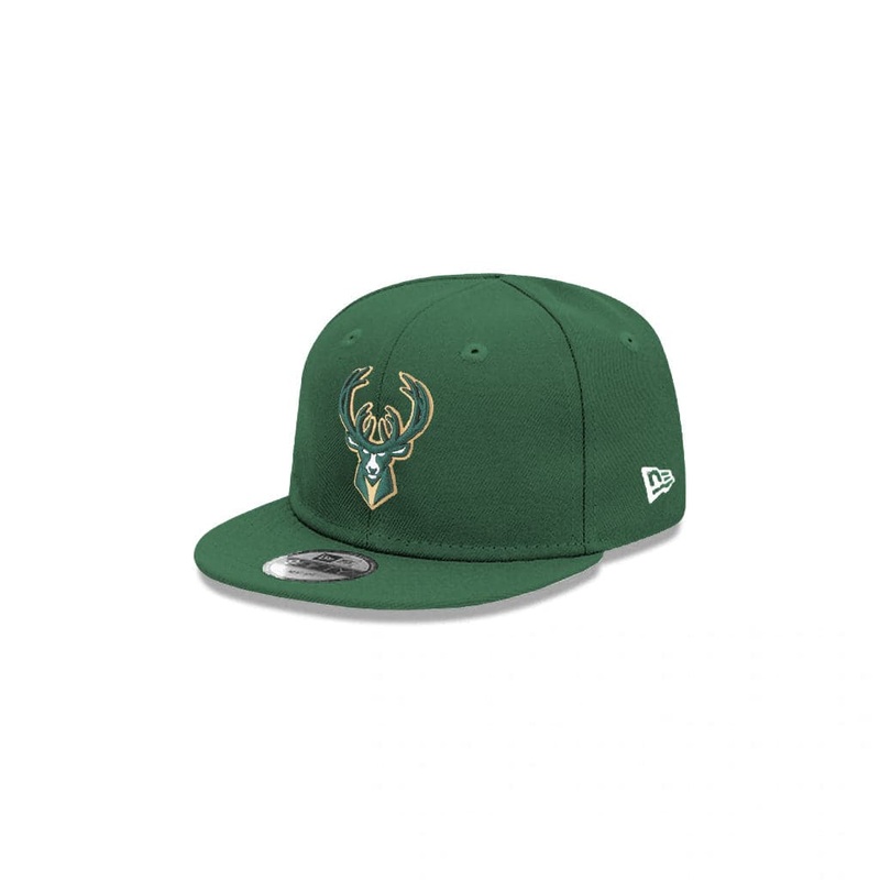 Infants Milwaukee Bucks New Era NBA My 1st Team 9FIFTY Hat – Green