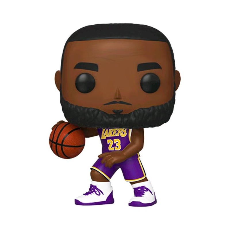LeBron James Los Angeles Lakers Funko NBA Pop 66 Figure – Purple