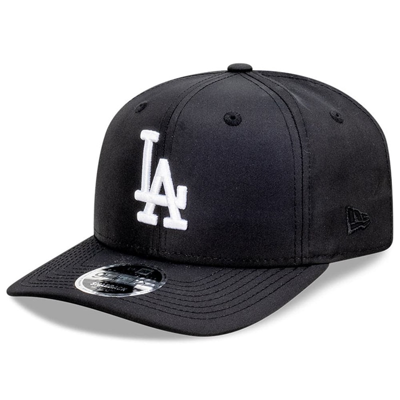 Los Angeles Dodgers New Era MLB Team Prolight 9FIFTY OF Pre-Curved Snapback Hat – Black