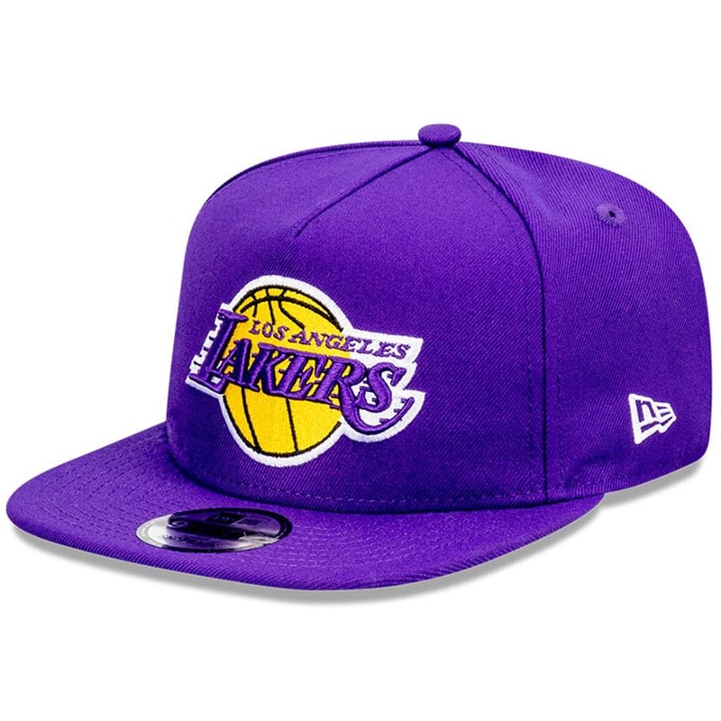 Los Angeles Lakers New Era NBA Team 9FIFTY A-Frame Snapback Hat – Purple