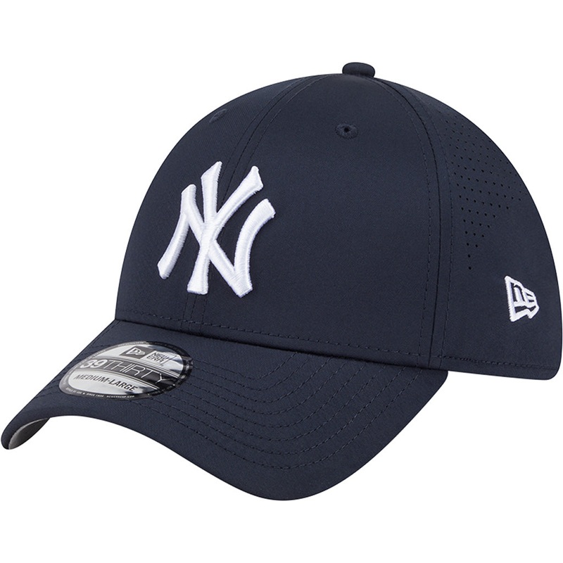 MLB New York Yankees New Era Mid Perf 39THIRTY Flex Fit Hat – Navy