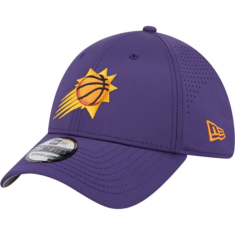 NBA Phoenix Suns New Era Mid Perf 39THIRTY Flex Fit Hat – Purple