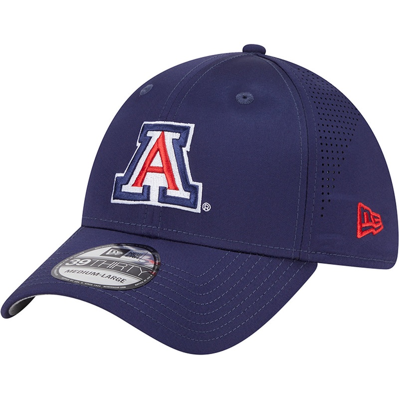 NCAA Arizona Wildcats New Era Mid Perf 39THIRTY Flex Fit Hat – Navy