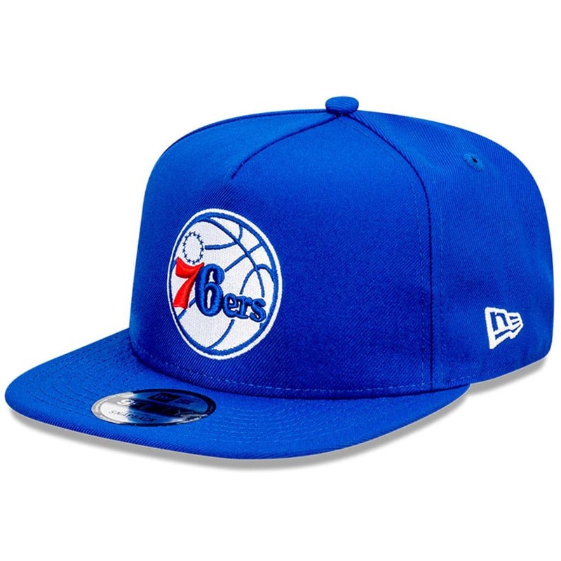 Philadelphia 76ers New Era NBA Team 9FIFTY A-Frame Snapback Hat – Blue