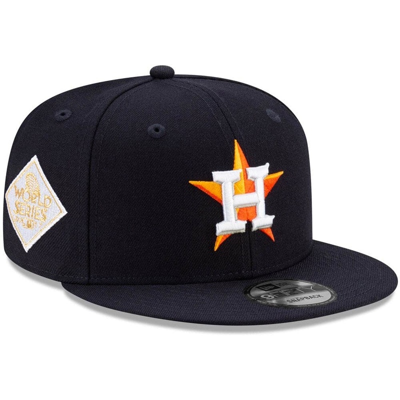 Houston Astros New Era MLB 2017 World Series Patch 9FIFTY Snapback Hat – Navy