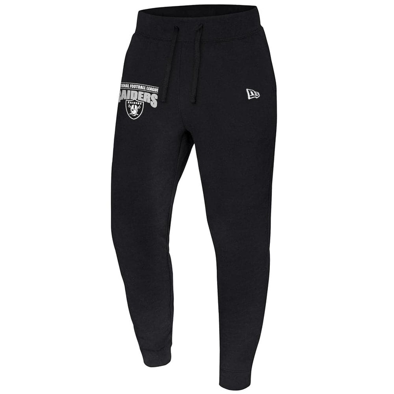 Las Vegas Raiders New Era NFL Side Hit Track Pants – Black