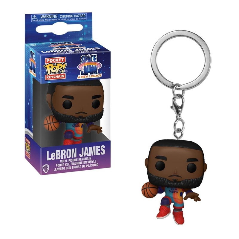 LeBron James Space Jam 2 Funko Pocket Pop! Keychain
