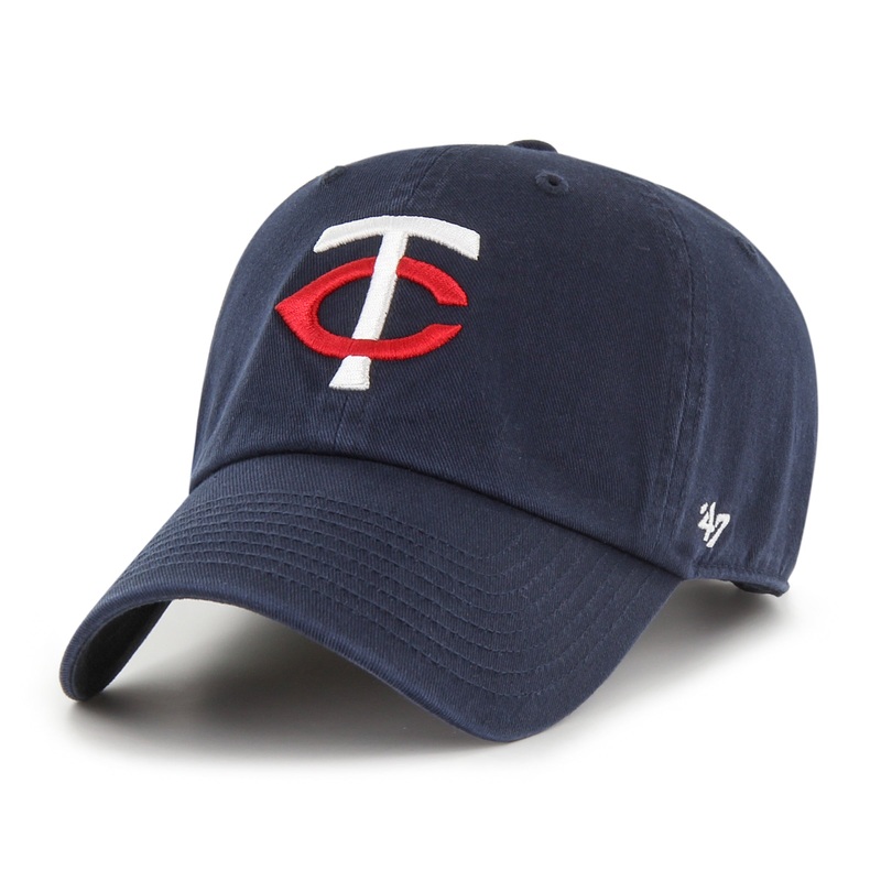 MLB Minnesota Twins ’47 Clean Up Hat – Navy