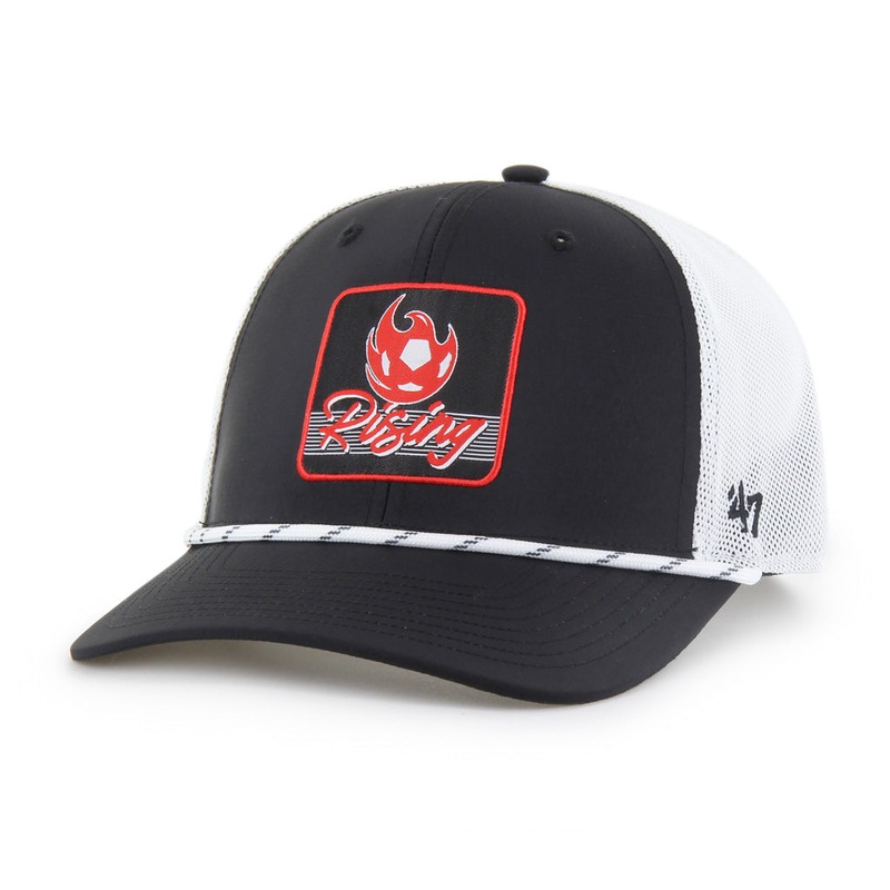 Phoenix Rising ’47 Brrr Scratch Snapback Trucker Hat – Black