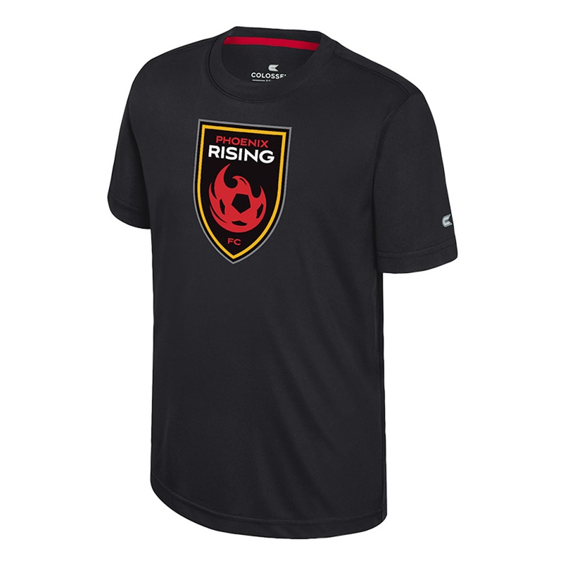 Phoenix Rising Youth Colosseum Ripple T-Shirt – Black