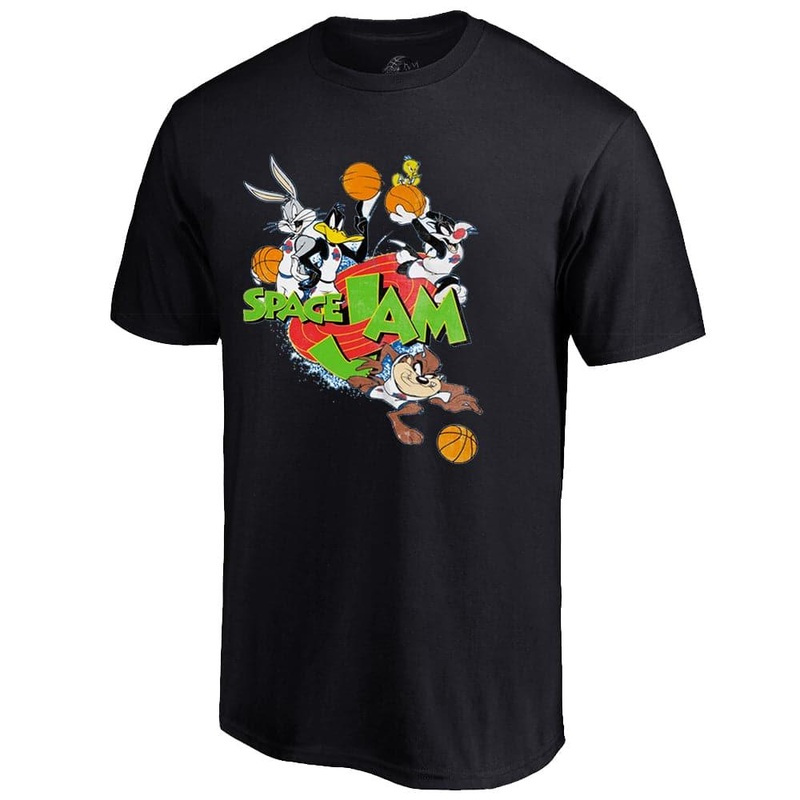 Space Jam 1 Movie Tune Squad T-Shirt – Black