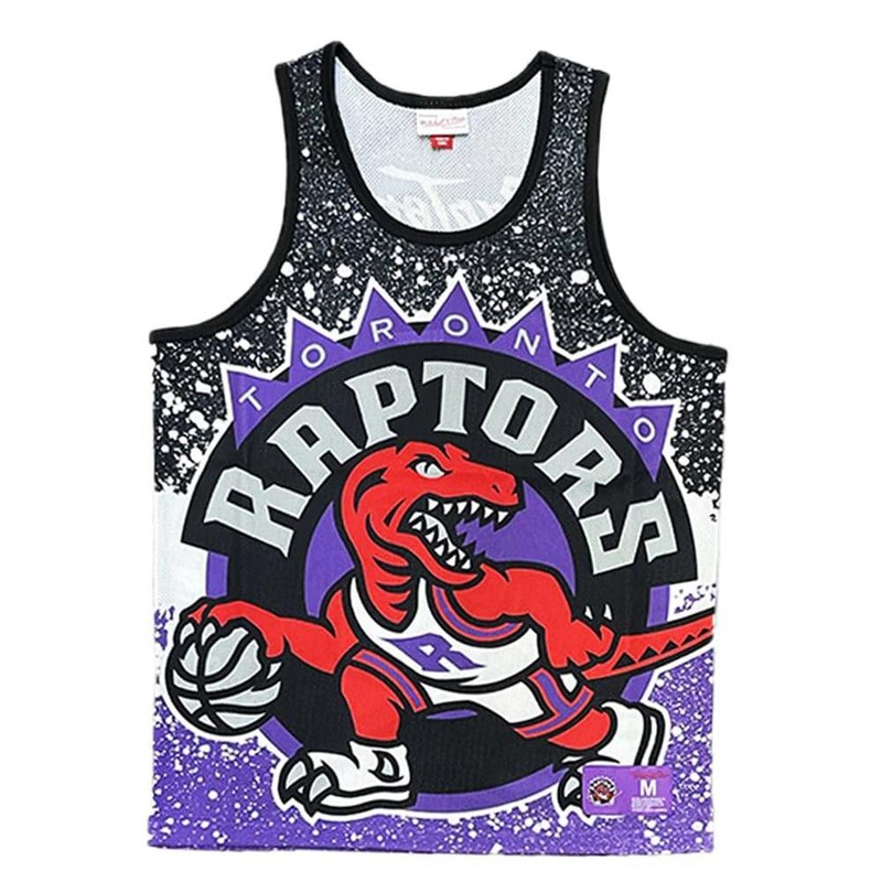 Toronto Raptors Mitchell & Ness NBA Jumbotron Subliminated Tank Top