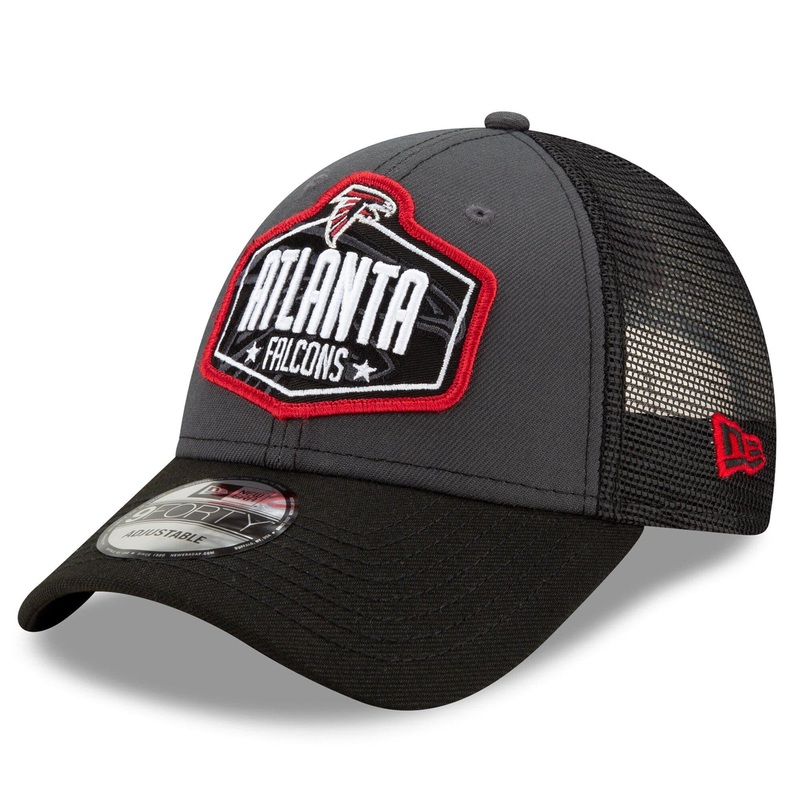 Atlanta Falcons New Era 2021 NFL Draft 9FORTY Snapback Curve Hat – Graphite