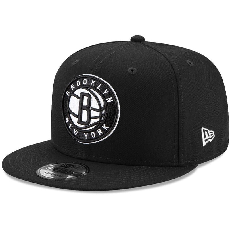 Brooklyn Nets New Era NBA League 9FIFTY Snapback Hat – Black