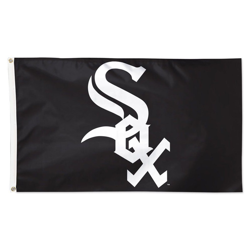MLB Chicago White Sox WinCraft 3′ x 5′ Team Flag – Black