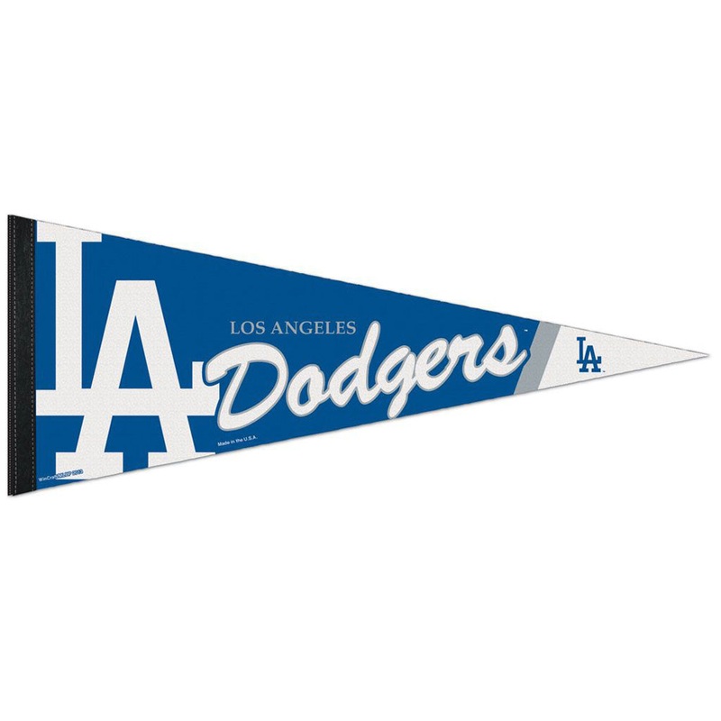 MLB Los Angeles Dodgers WinCraft Stripe Premium Pennant – Blue