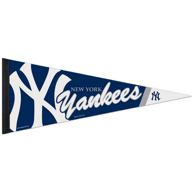 MLB New York Yankees WinCraft Stripe Premium Pennant – Navy
