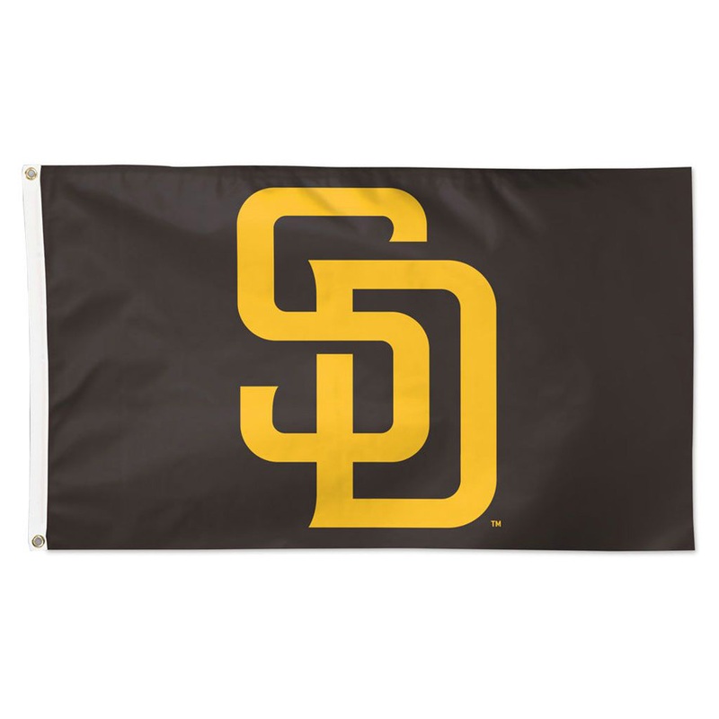 MLB San Diego Padres WinCraft 3′ x 5′ Team Flag – Brown