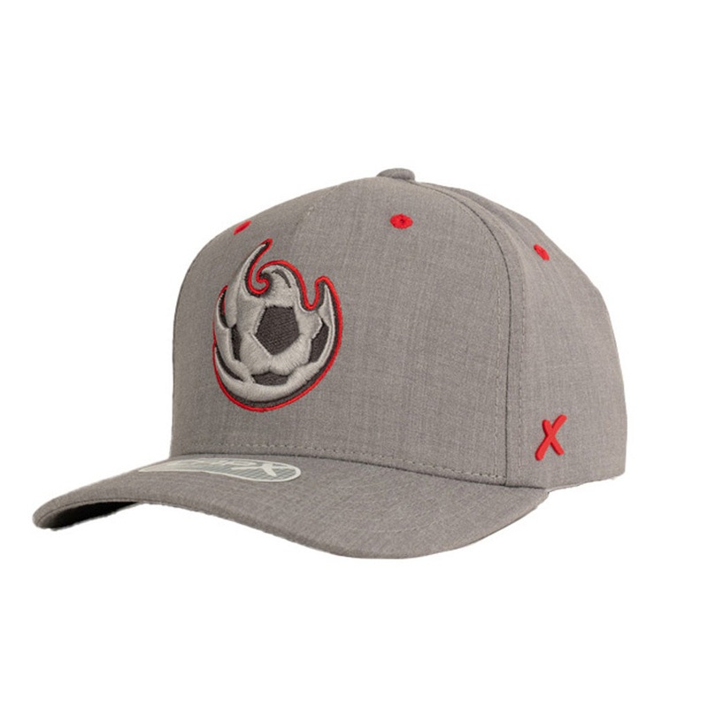 Phoenix Rising CapX Bespoke X8 Snapback Hat – Gray