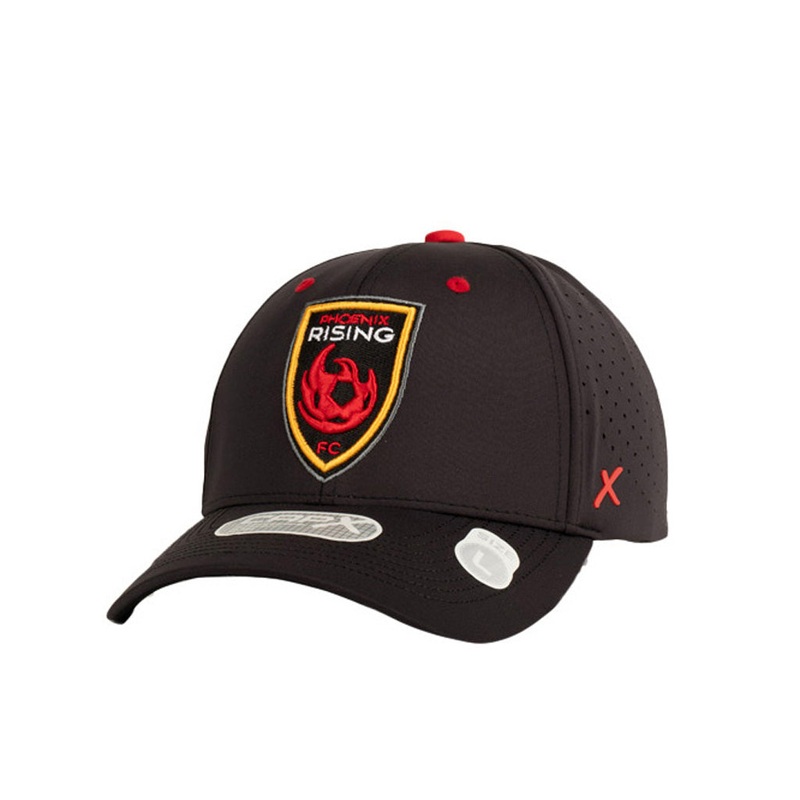 Phoenix Rising CapX Flow X1 Flex Fit Hat – Black