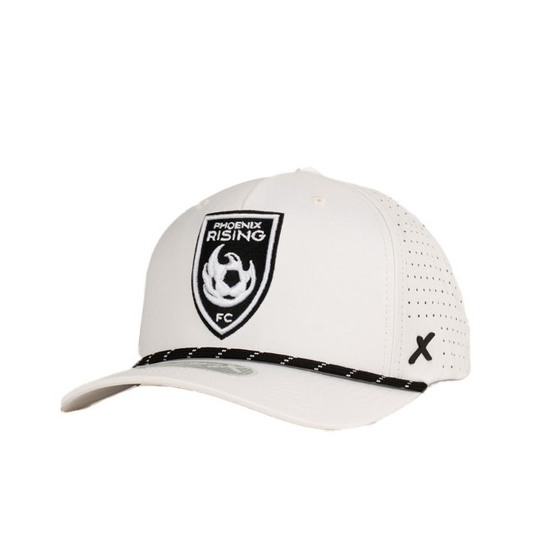 Phoenix Rising CapX Light Circuit X8 Snapback Hat – White