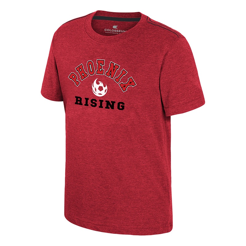 Phoenix Rising Youth Colosseum Wade T-Shirt – Red