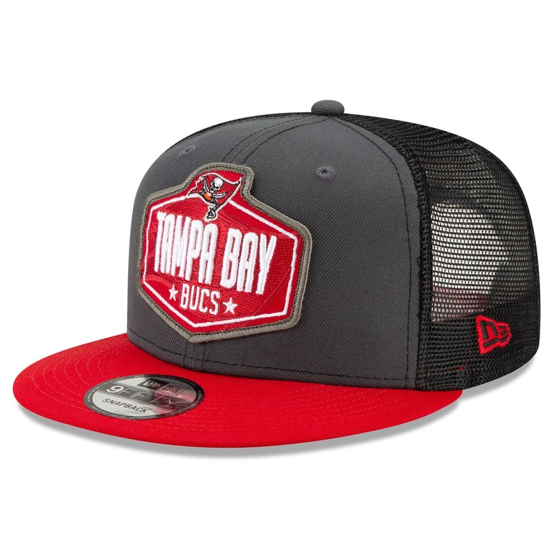 Tampa Bay Buccaneers New Era 2021 NFL Draft 9FIFTY Snapback Hat – Graphite