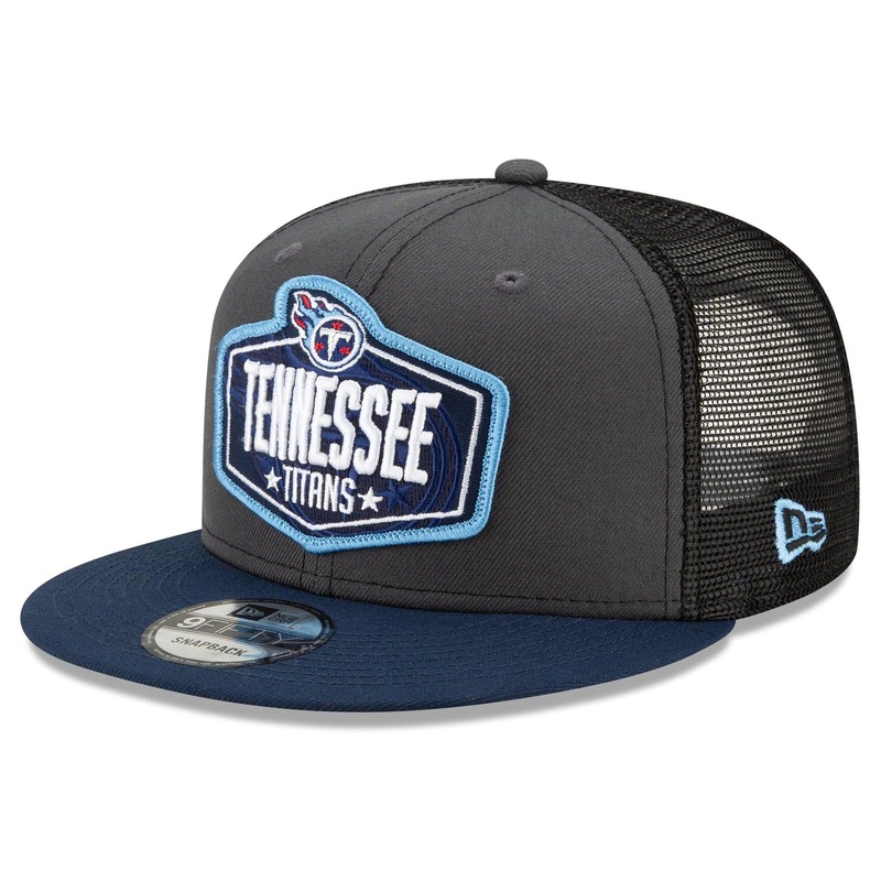 Tennessee Titans New Era 2021 NFL Draft 9FIFTY Snapback Hat – Graphite