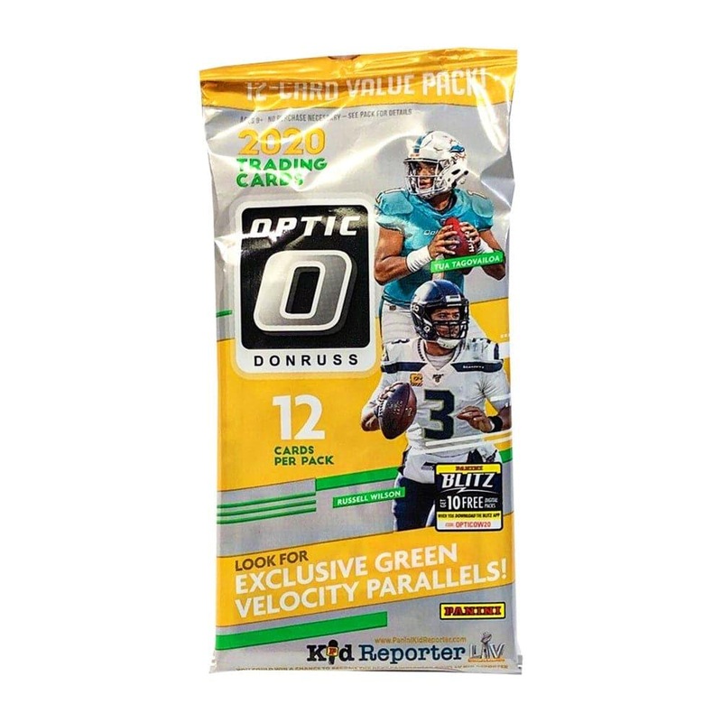 2020 Panini NFL Optic Football 12 Card Value Fat Pack