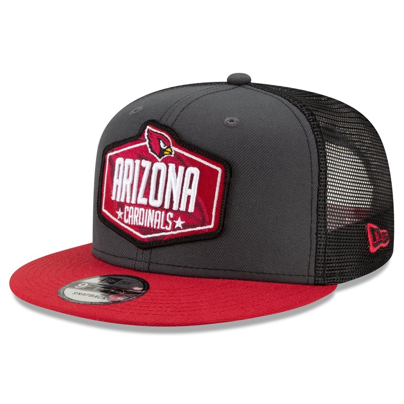 Arizona Cardinals New Era 2021 NFL Draft 9FIFTY Snapback Hat – Graphite